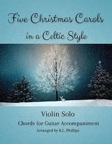 Five Christmas Carols in a Celtic Style P.O.D. cover
